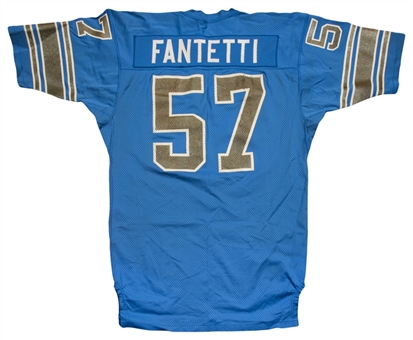 1979-80 Ken Fantetti Game Used Detroit Lions Home Jersey 
